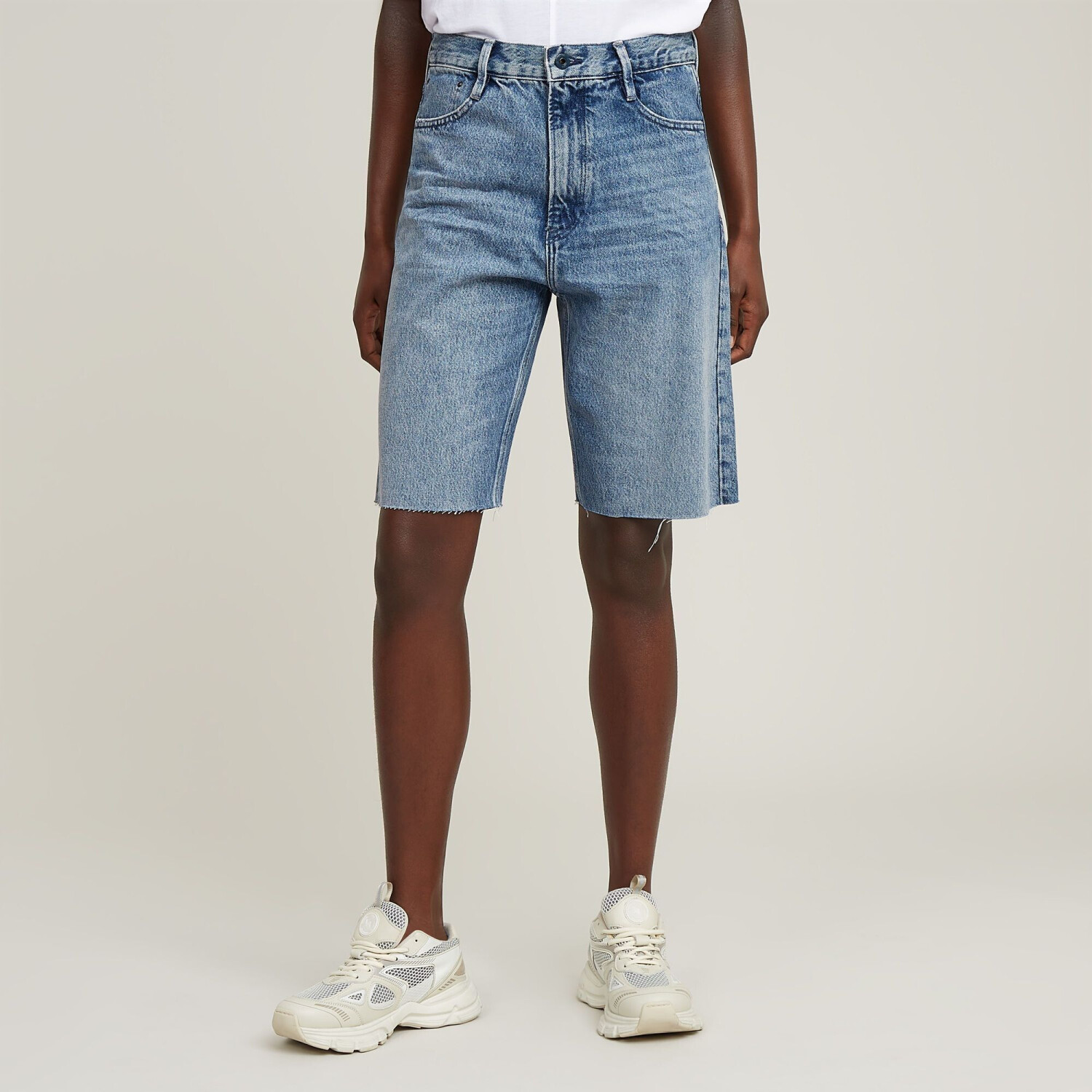 G-Star Virjinya Slim Shorts (D26487) faded carbon