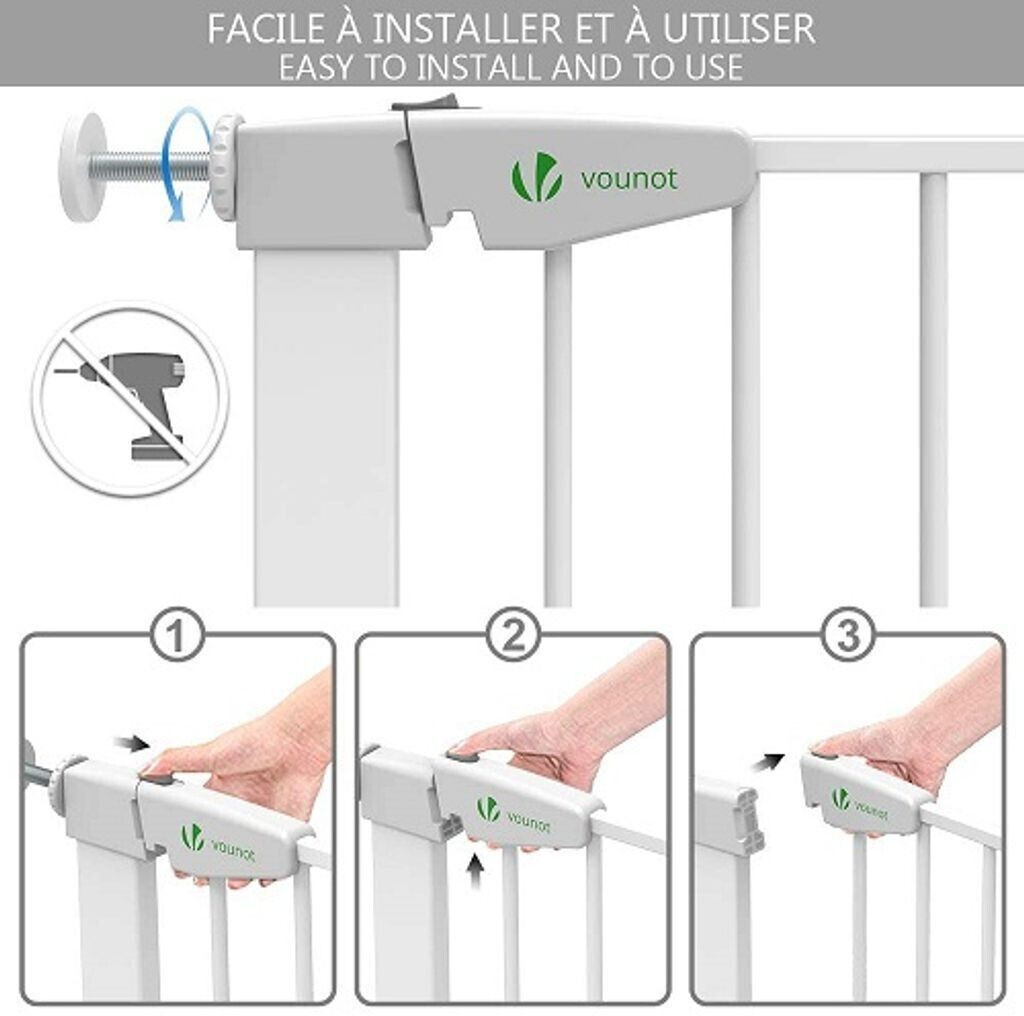 Vounot Barrière de sécurité pour chien Vounot Barrière de sécurité pour chien
