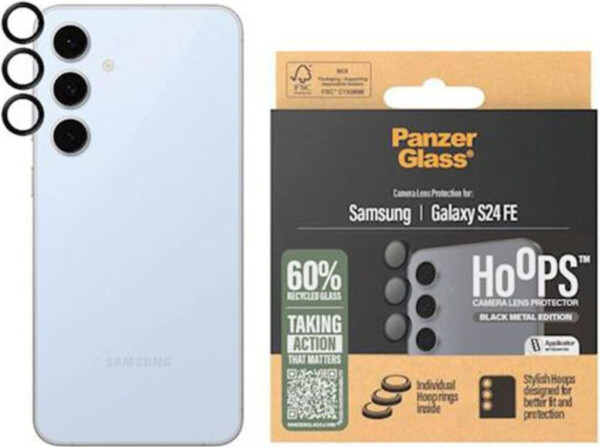 PanzerGlass Hoops Black Lens Protector Samsung Galaxy S23 FE, Bild 4