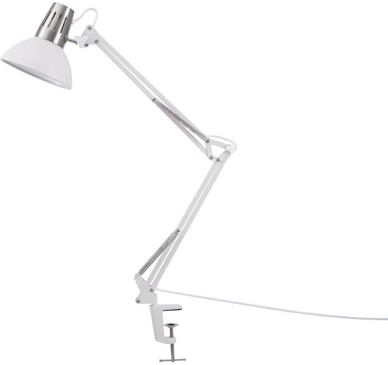 Paco Home l-muva schreibtischleuchten heinrich tl 1 e27 wt (sil)