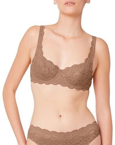 Triumph Amourette 300 WHP Wired padded bra toast