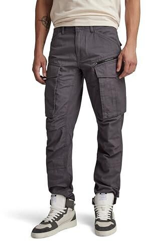 G-Star Rovic Zip 3D Regular Tapered Cargo Pants (D02190-D213) grey asphalt