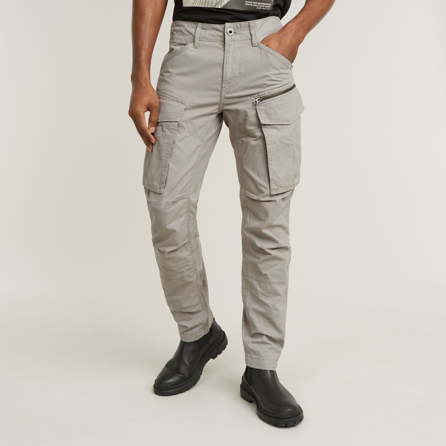 G-Star Rovic Zip 3D Tapered Cargo Pants (D02190) rock ridge