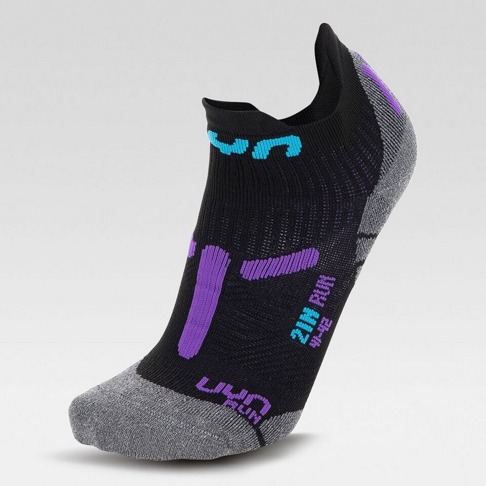 Chaussettes De Running Technique UYN Super Fast Pour Femme - Amorti Preshock Shield - Respirabilité Max - En Fibre Végétale NATEX - 2