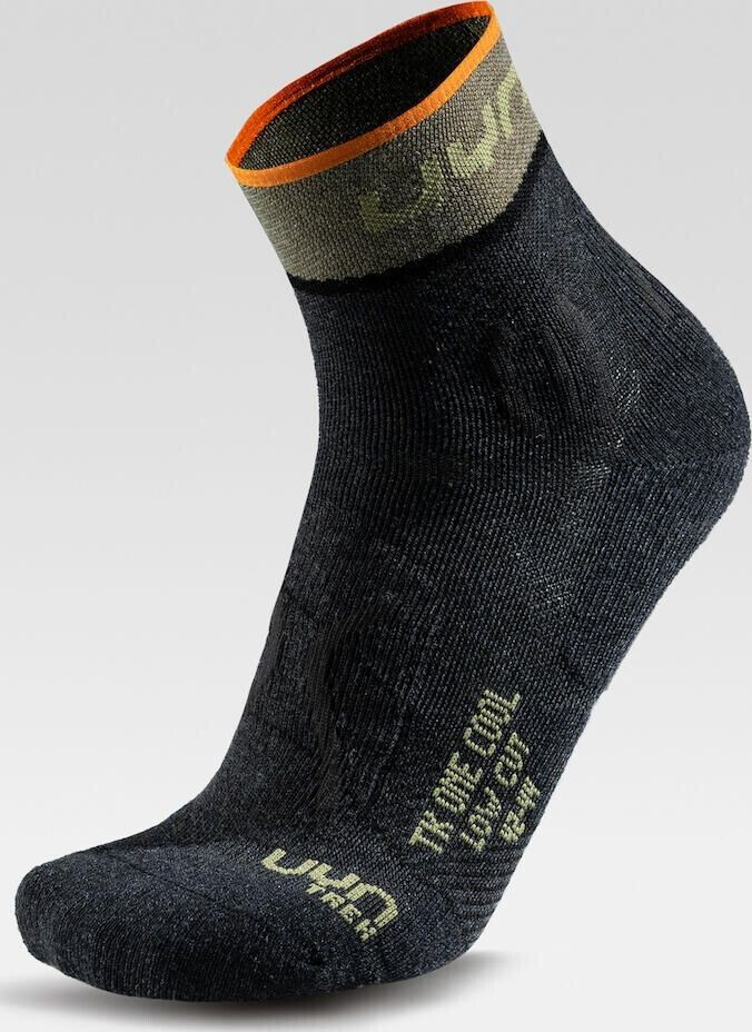 UYN Man Trekking One Cool Low Cut Socks anthracite/green