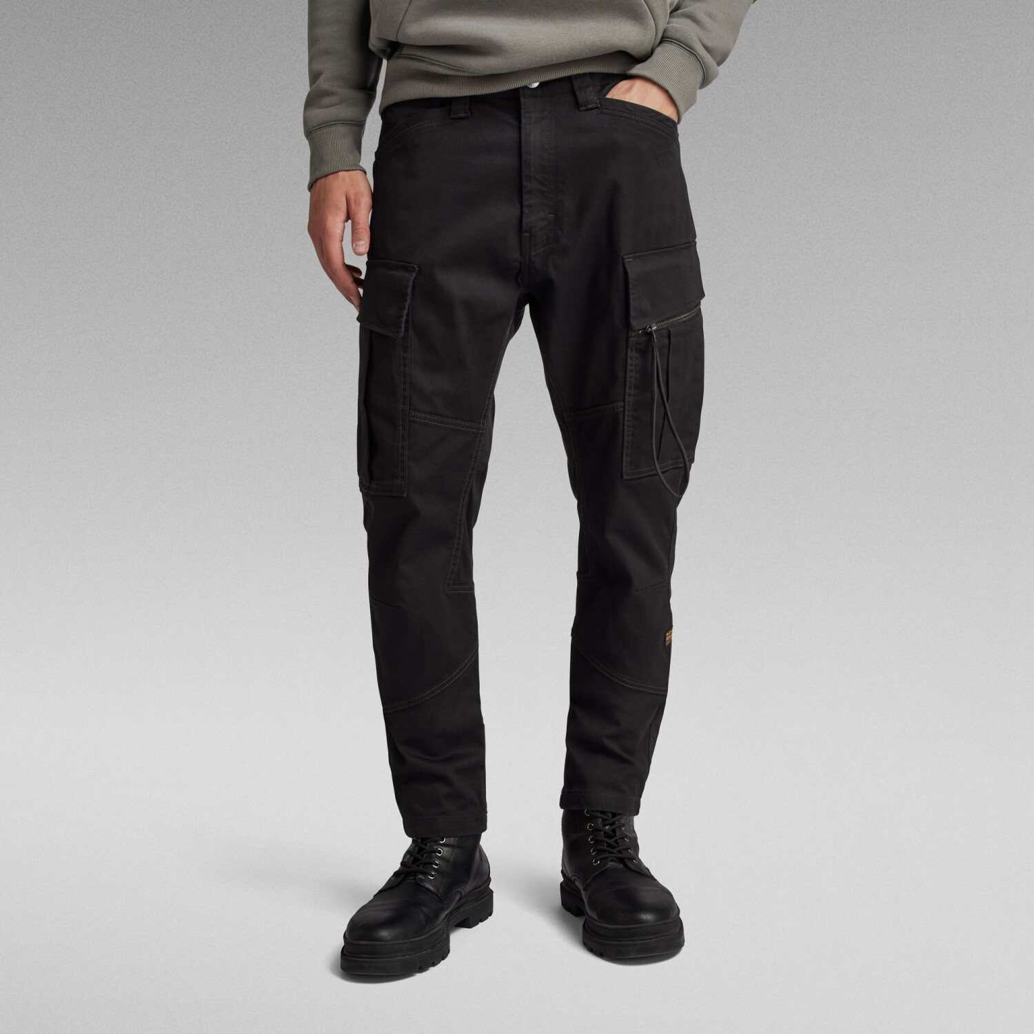 G-Star Zip Pocket 3D Skinny Cargo Pants 2.0 (D24307) dk black