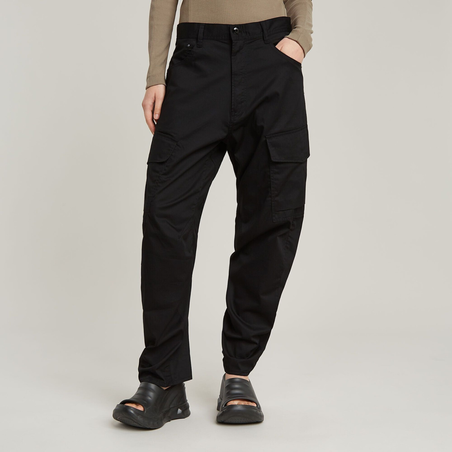 G-Star Cargo Pants 3D Boyfriend (D23221) dark black