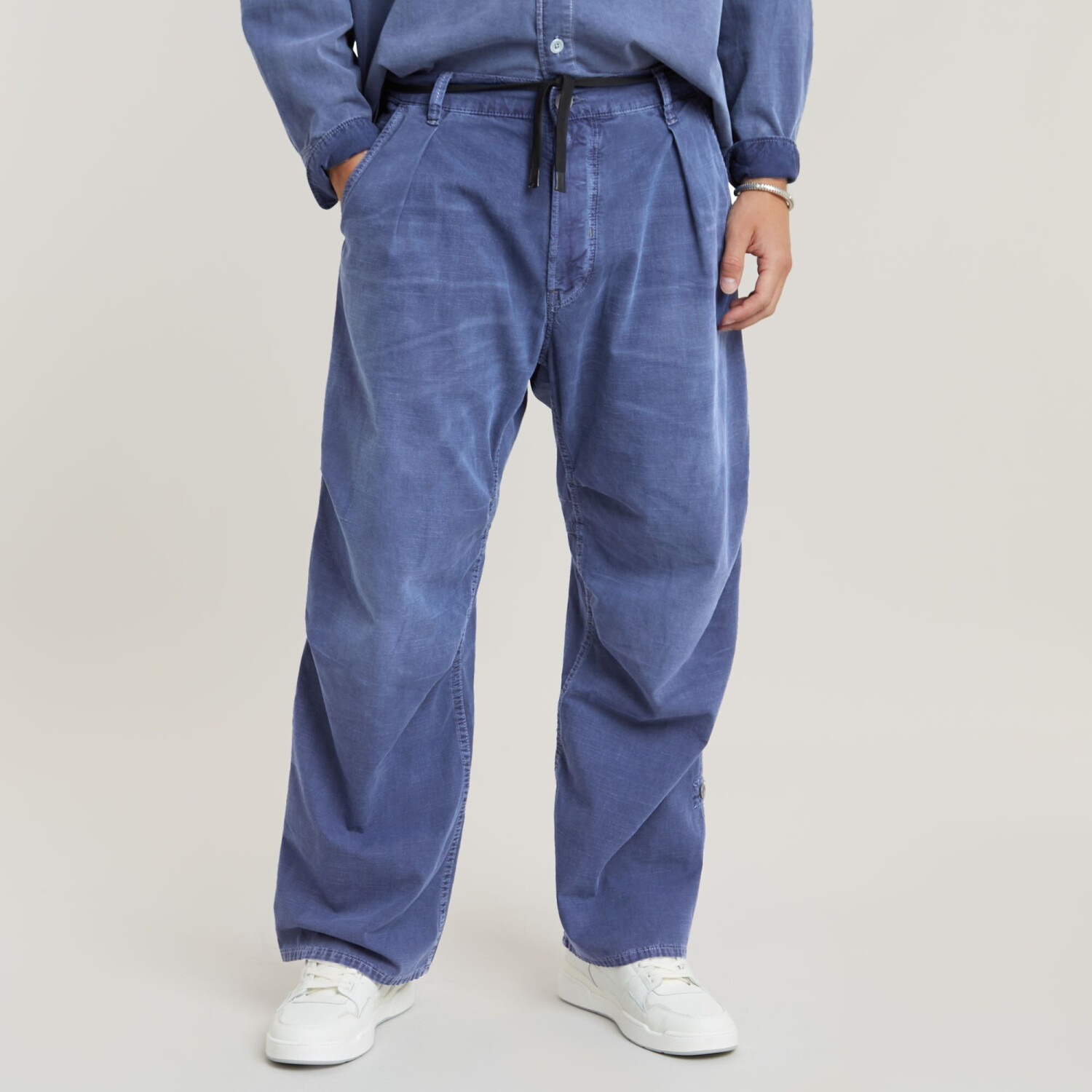 G-Star Pleated Denim Pants (D24487)