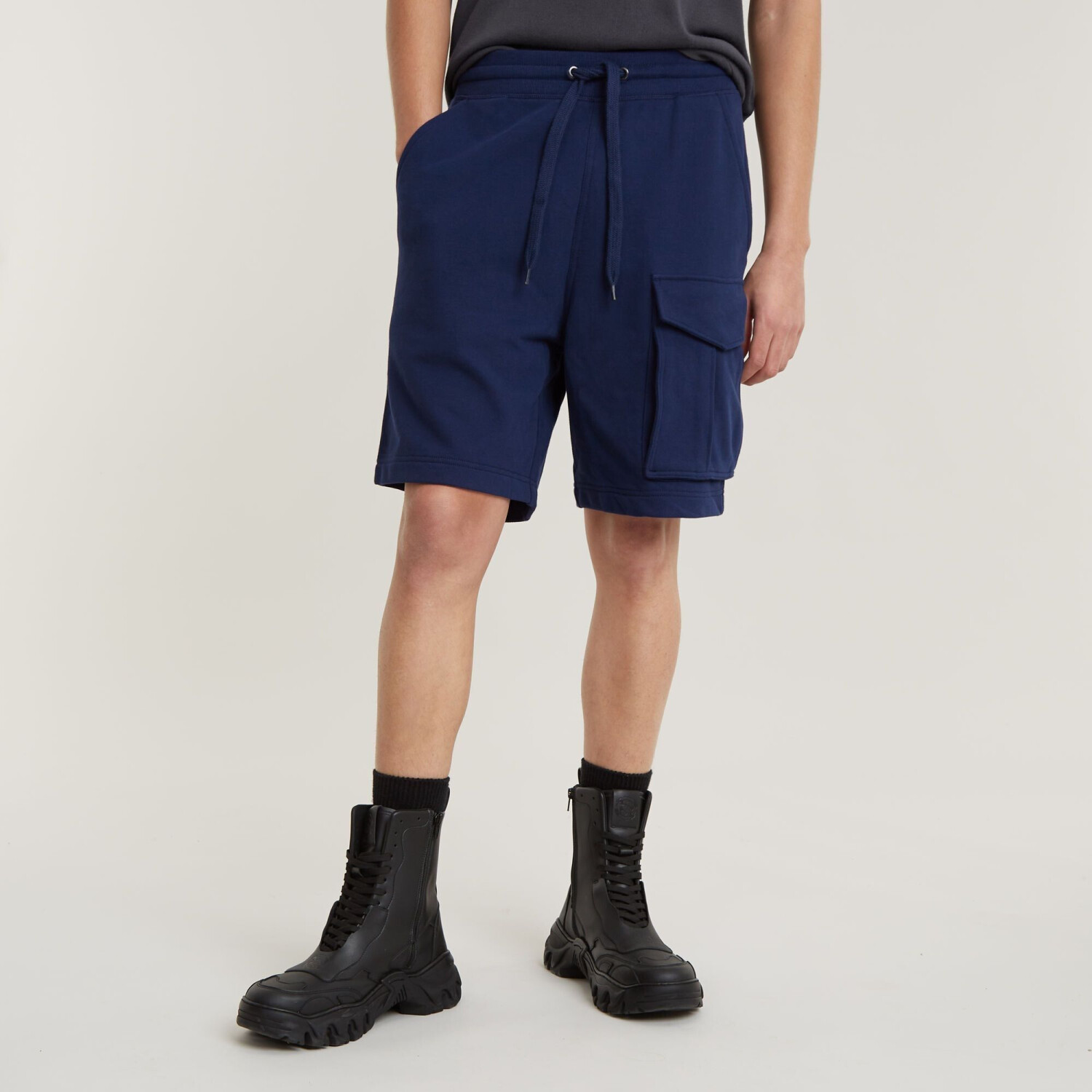 G-Star One Pocket Sweat Shorts (D24704) imperial blue