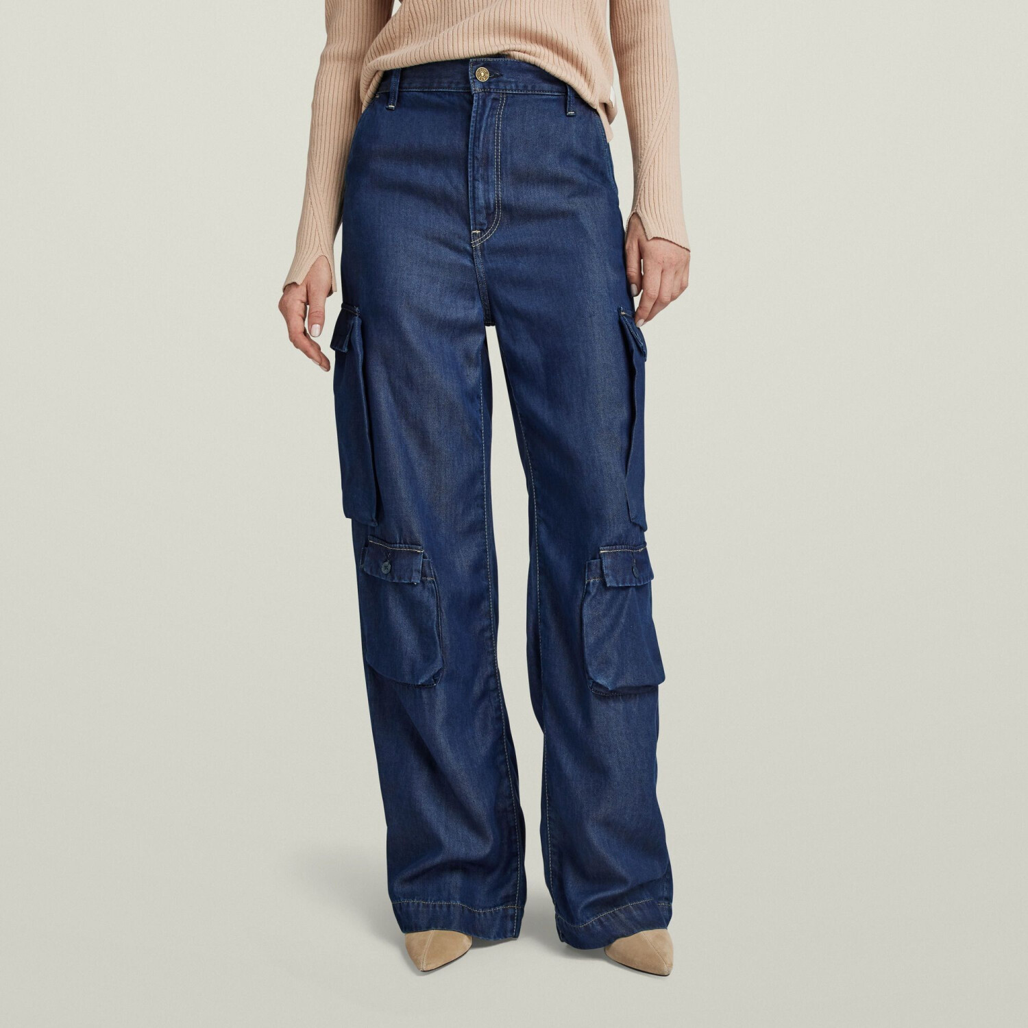 G-Star Deck 2.0 Chino Cargo Jeans (D24785) rinsed