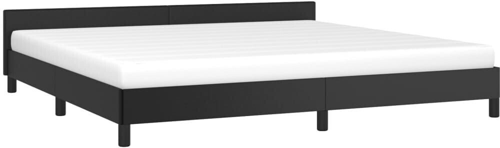 vidaXL Bed frame with headboard 200x200cm faux leather (347519)