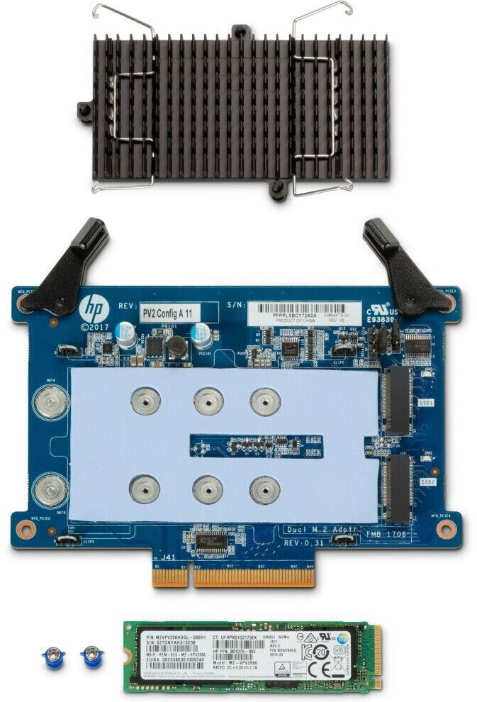 HP Z Turbo Drive 2 TB Internal Solid State Drive for Workstation Z8 G4