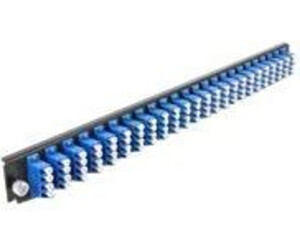 DeLock 43369 19'' Spleißbox Frontblende 24 Port LC Quad blau
