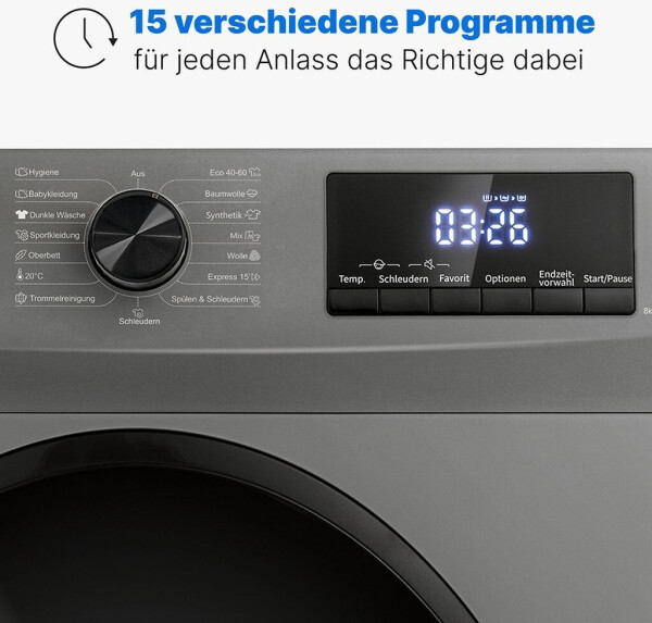Bomann WA 7185 schwarz, Bild 5