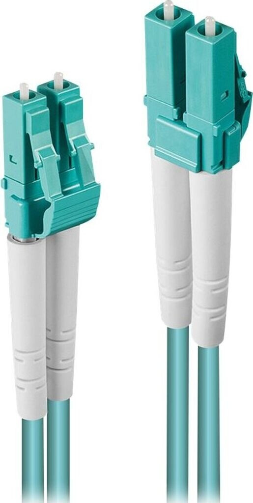 Lindy Patch-Kabel LC Multi-Mode (M) LC Multi-Mode (M) 10,0m Glasfaser 50/125 Mikrometer OM3 halogenfrei (46374)