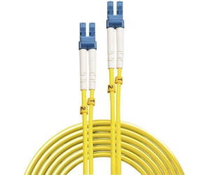 Lindy Patch-Kabel LC-Monomode (M) LC-Monomode (M) 2,0m Glasfaser 9/125 Mikron OS2 halogenfrei (47451)
