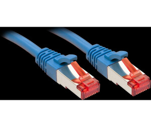 Lindy Patch-Kabel 2,0m SFTP PiMF CAT 6e ohne Haken Blau (47719)