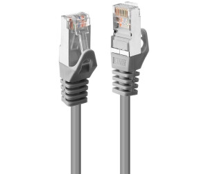 Lindy Patch-Kabel 5,0m STP CAT 6 glatt Grau (47246)