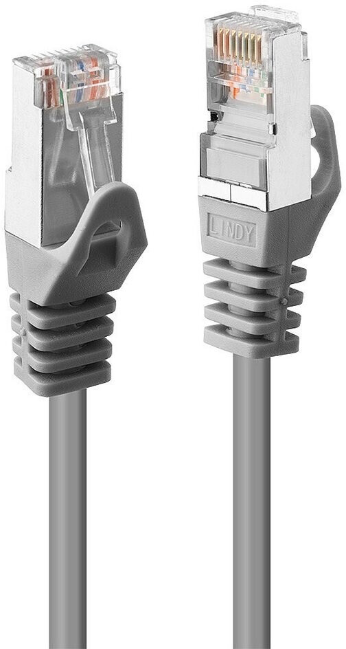 Lindy Patch-Kabel 5,0m STP CAT 6 glatt Grau (47246)