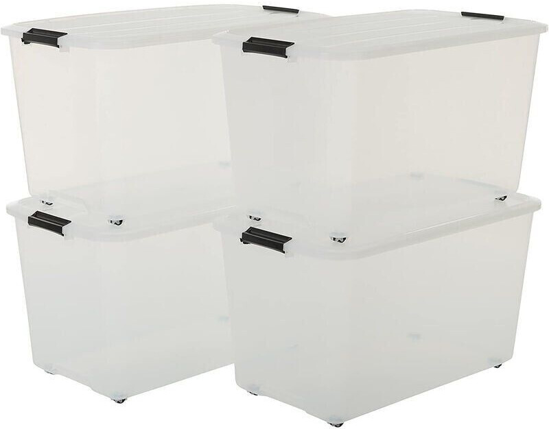Iris Ohyama TBR-70 70L 68x39x38cm transparent