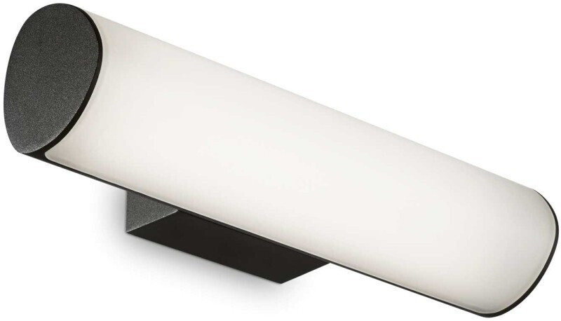 IDEAL LUX ETERE LED wall light 9.5W black IP44 neutral white 322209 (IP44)