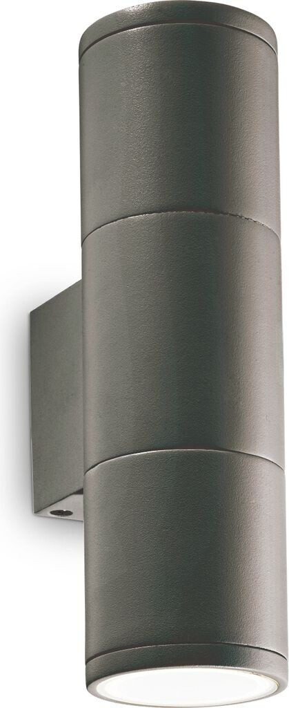 IDEAL LUX GUN wall light GU10 2-way dimmable anthracite IP44 236841 (IP44)