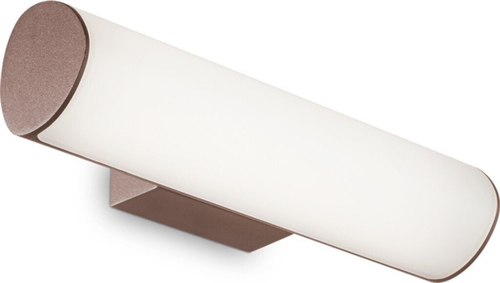 IDEAL LUX ETERE LED wall light 9.5W brown IP44 neutral white 246949