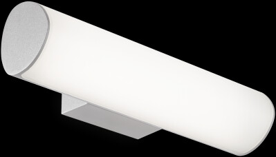 IDEAL LUX ETERE LED wall light 9.5W gray IP44 neutral white 322186