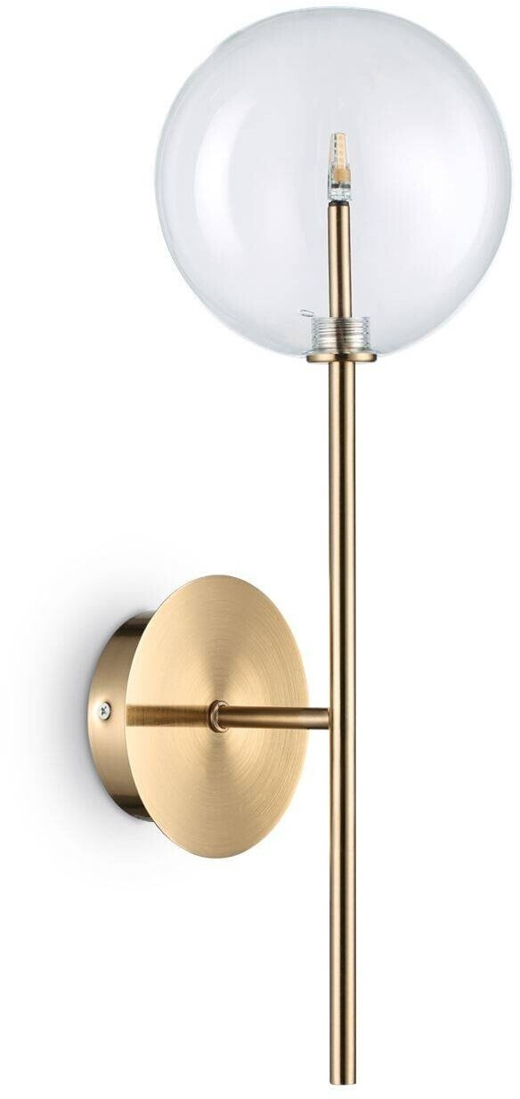 IDEAL LUX EQUINOXE G4 wall light brass warm white 200149