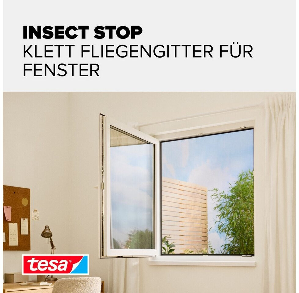 Tesusa Insect tesa Insect Stop Standard anthrazit 100 x 100 cm (3er-Pack) ab 13.16 ...