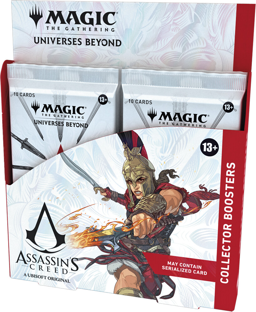 Magic: The Gathering Universes Beyond Assassin Creed Collector Booster 12er Pack (EN)