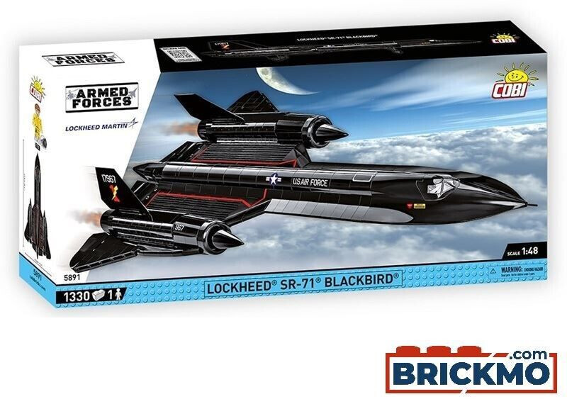 Cobi Armed Forces Lockheed SR-71 Blackbird (5891)
