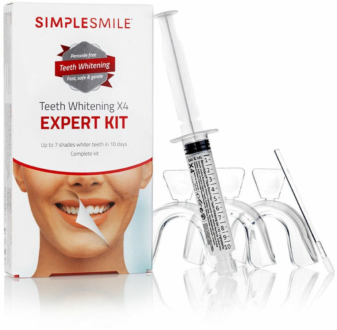 BeconfiDent Simplesmile Teeth Whitening X4 Expert Kit