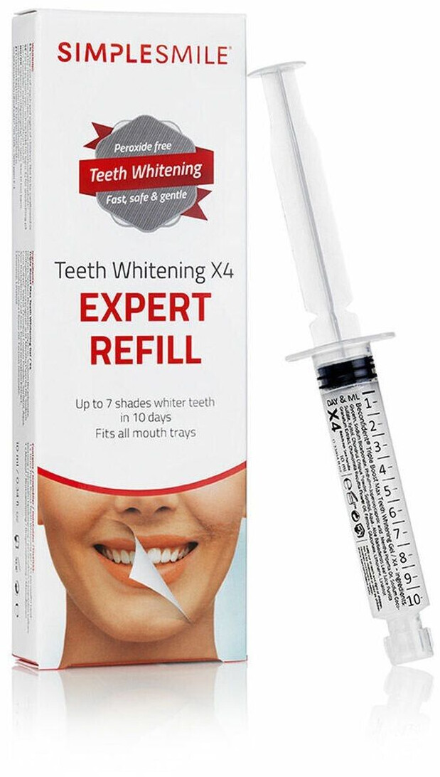 BeconfiDent Simplesmile Teeth Whitening X4 Expert Refill
