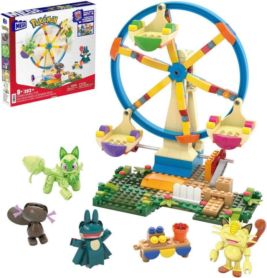 MEGA BLOKS Pokemon Ferris Wheel Fun Les Soldes arrivent le 8 janvier 2025 idealo