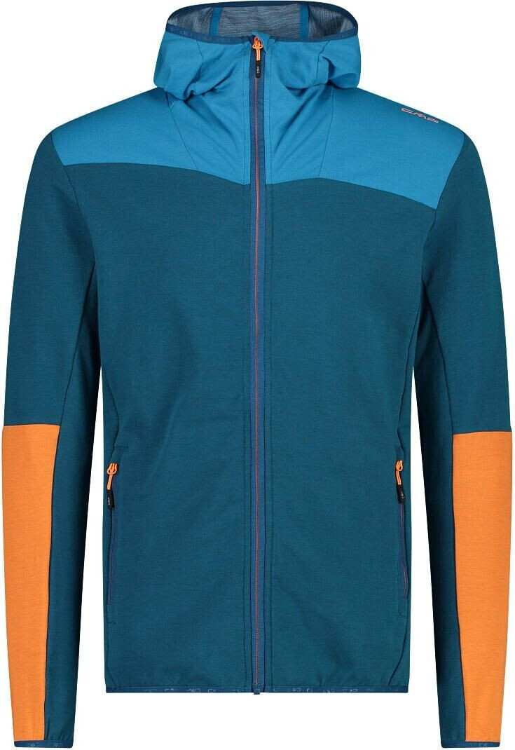 CMP Man Jacket Hybrid Fix Hood (33L6607) deep lake