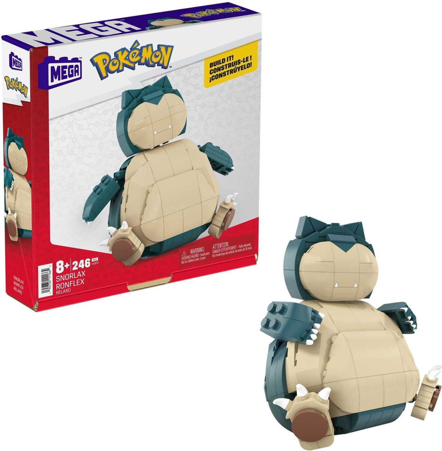 MEGA BLOKS Pokémon Snorlax / Relaxo