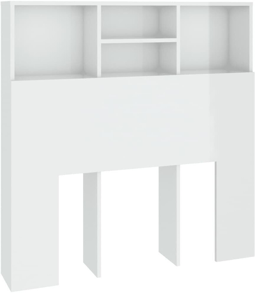 vidaXL Bed headboard with shelves 100x19x103.5cm (811850)