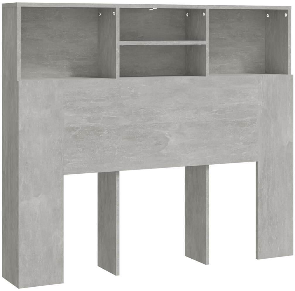 vidaXL Bed headboard with shelves 120x19x103.5cm (811857)