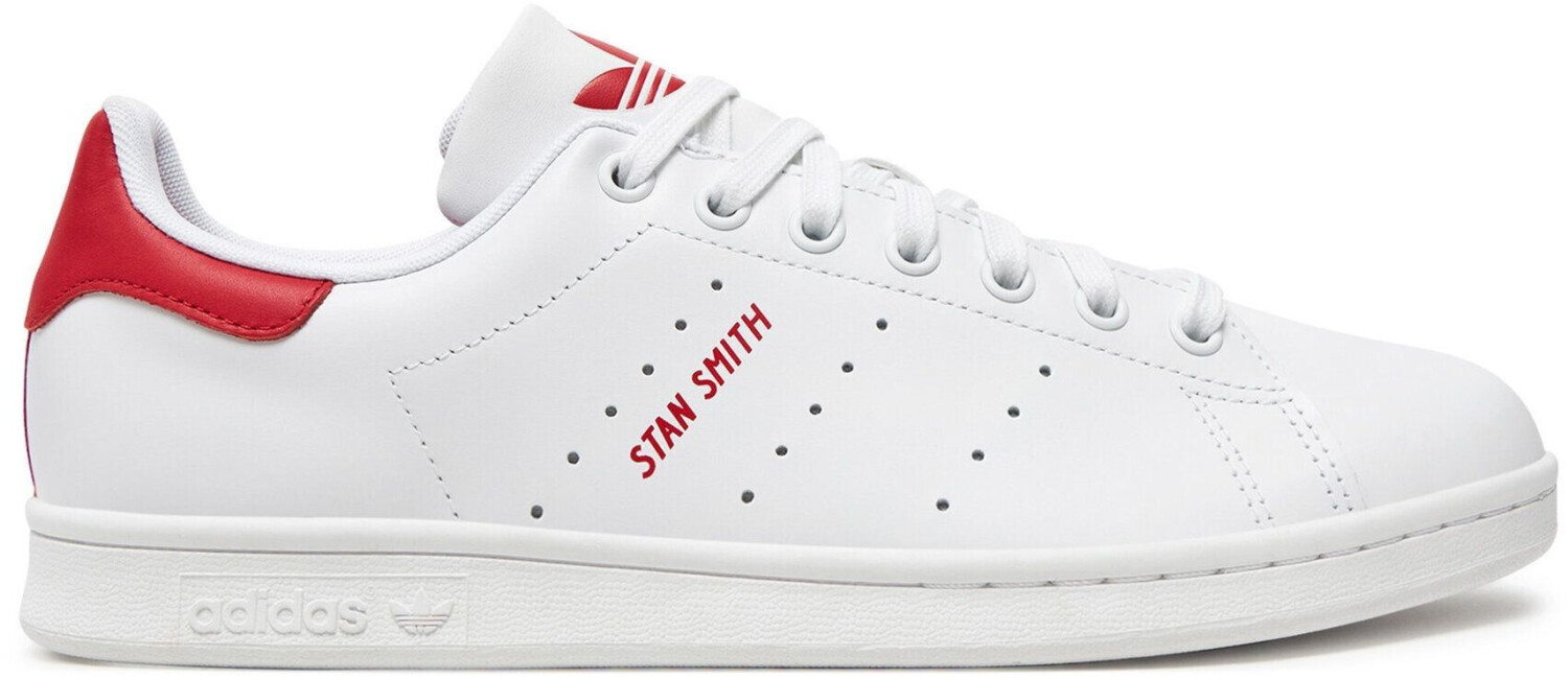 Adidas Stan Smith ftwr white ftwr white scarlet red ab 79 99 Preisvergleich bei idealo