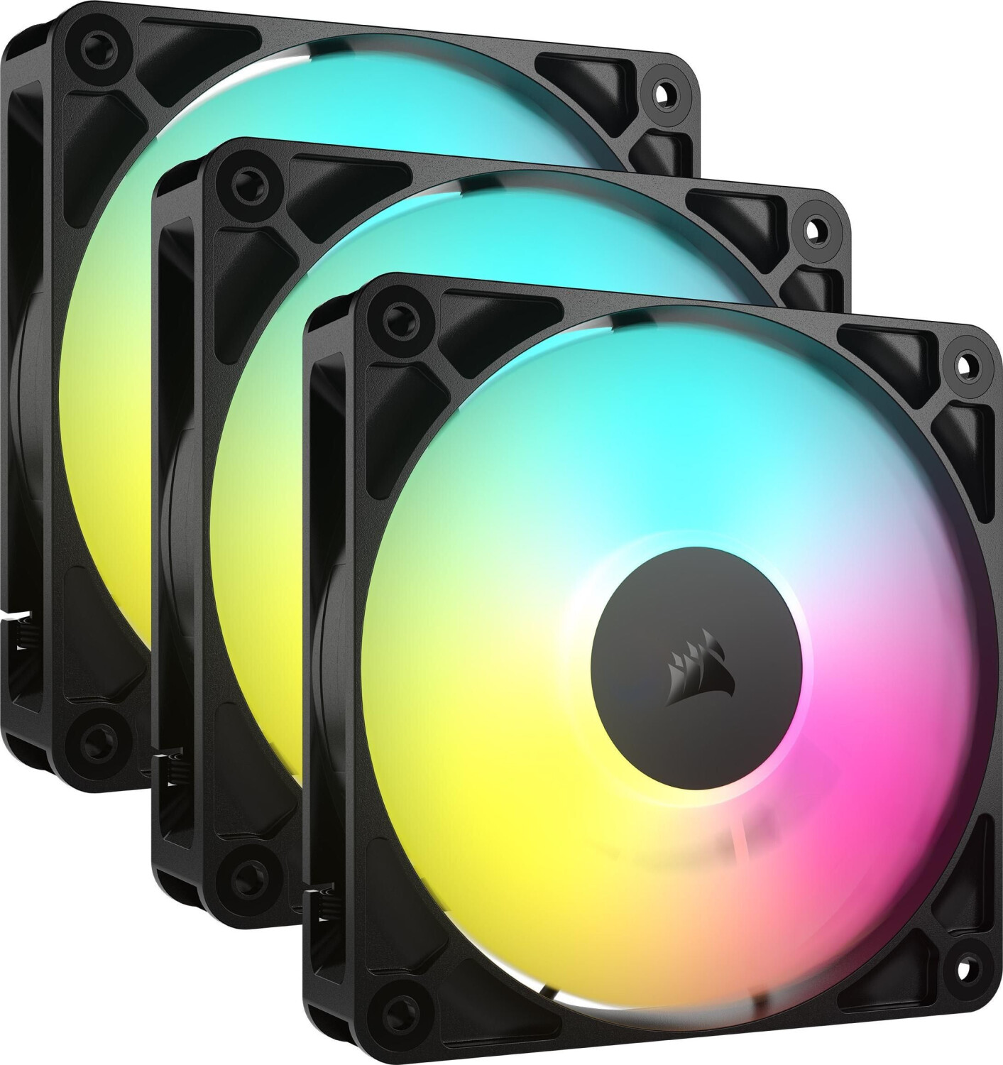 Corsair RS120 ARGB Black Triple Kit
