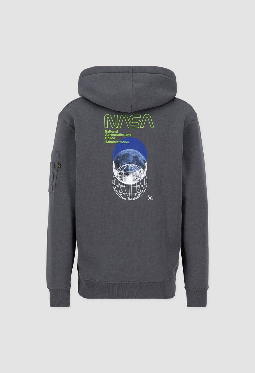 Alpha Industries NASA Orbit Hoody (146339) vintage grey