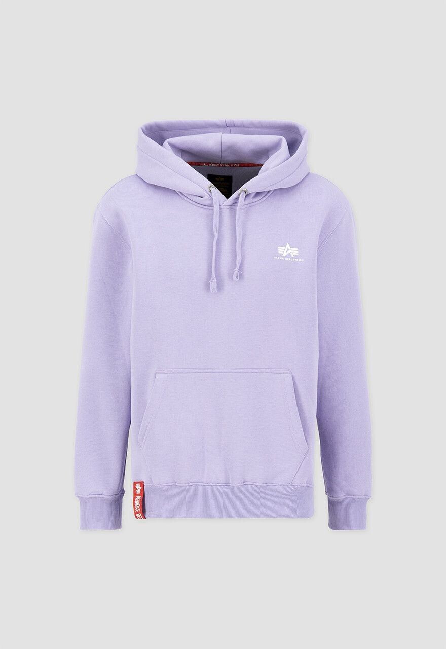 Alpha Industries Basic Hoody Small Logo (196318) jet stream white/white