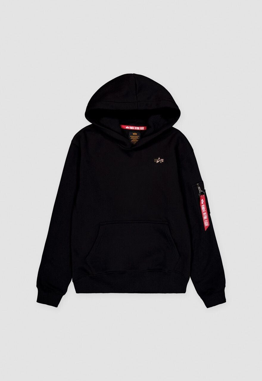 Alpha Industries 3D Small Logo Hoody (148337) black