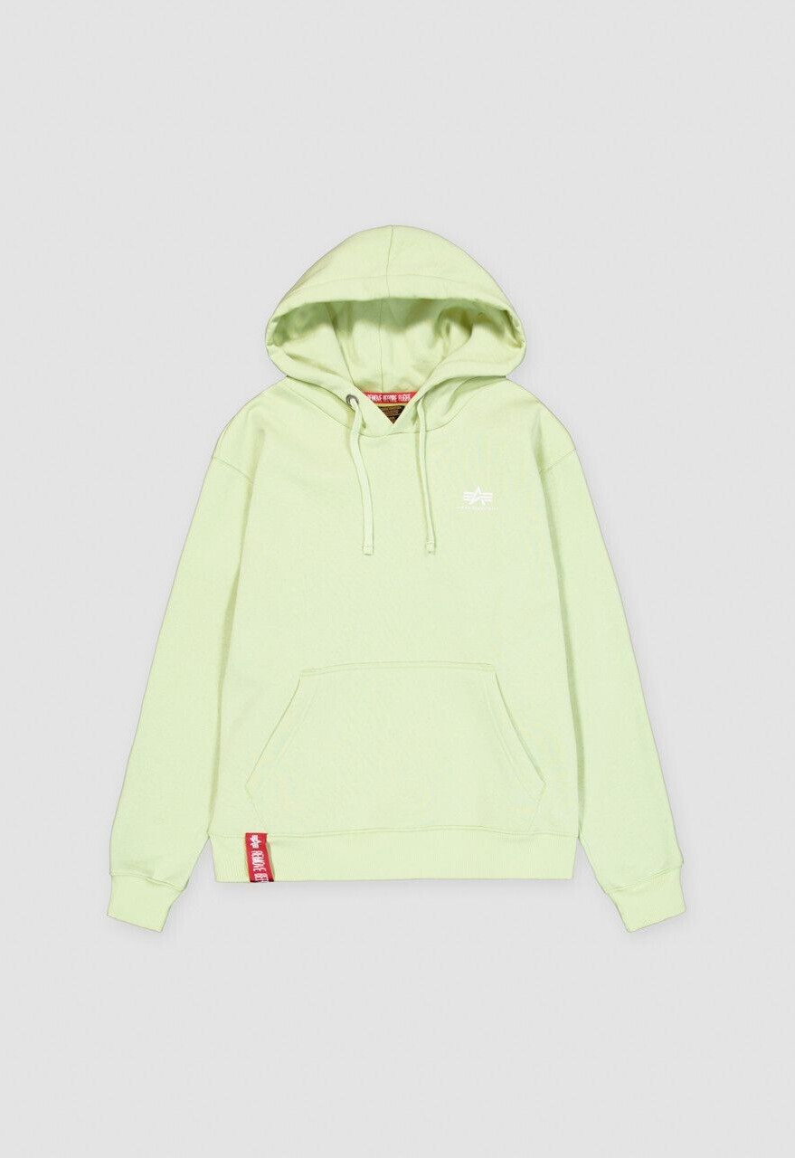 Alpha Industries Basic Hoody Small Logo (196318) arctic lime