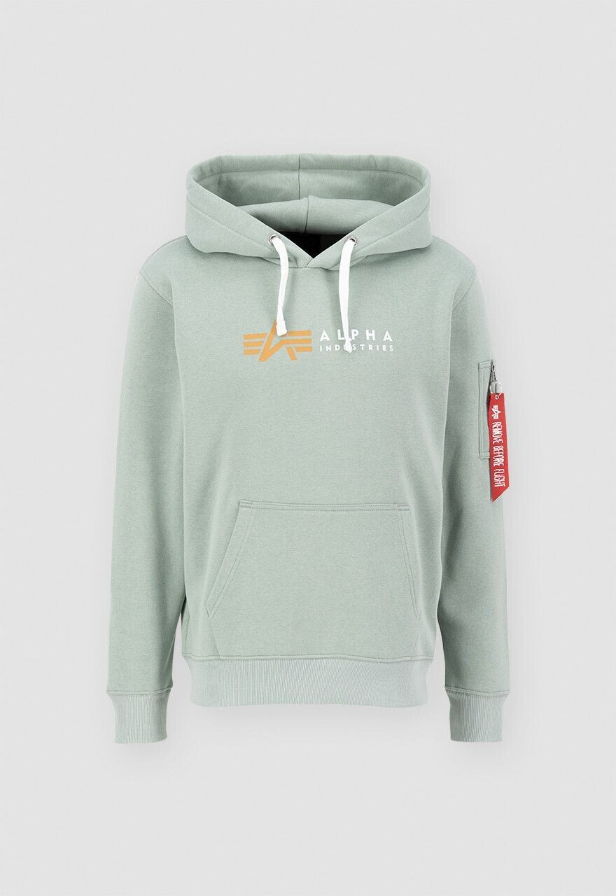 Alpha Industries Alpha Label Hoody (118331) dusty green