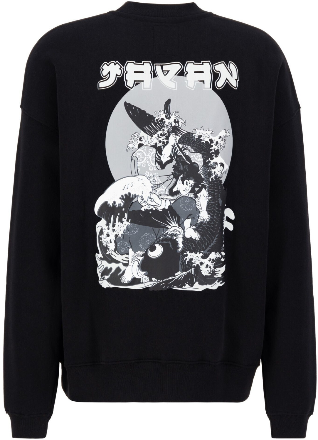 Alpha Industries Japan Wave Warrior Sweatshirt (146309) black/white