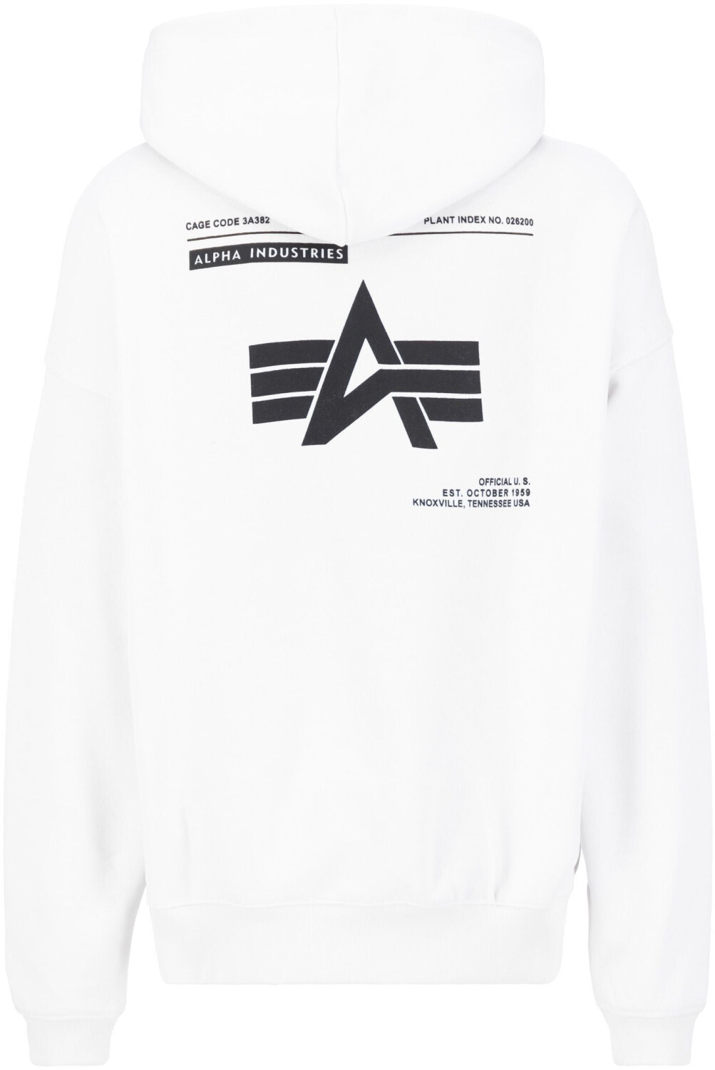 Alpha Industries Logo BP Hoody (146336) white