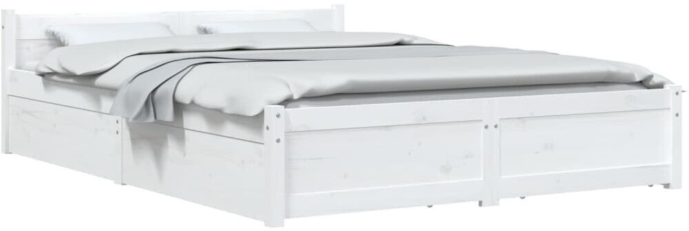 vidaXL Bed with drawers 160x200cm (3103570)