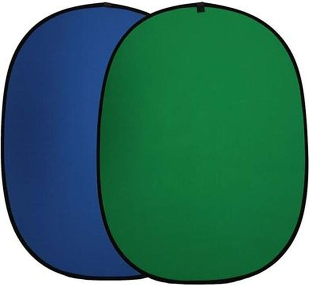 Falcon Eyes Falthintergrund 148x200cm grün/blau